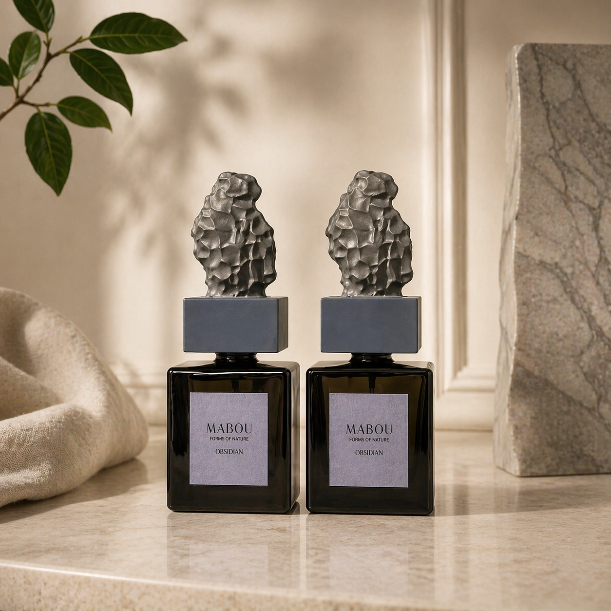Duftskulptur – "Obsidian" 250 ml