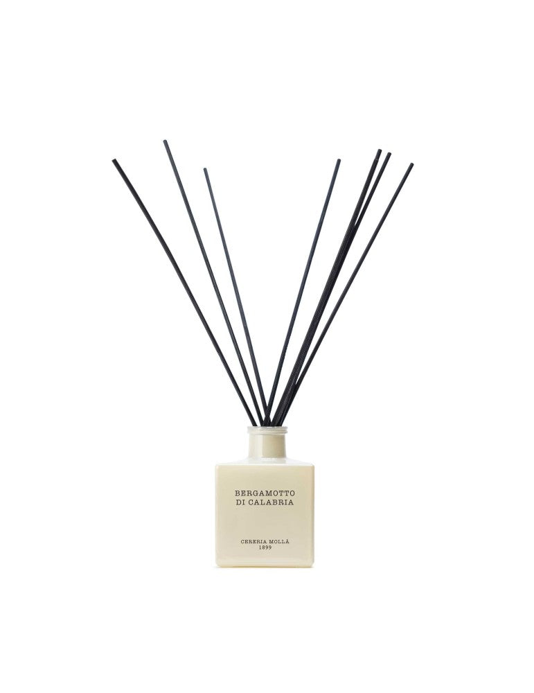 Cereria Mollá 1899 Bergamotto di Calabria – Duftdiffuser med pinner, 100 ml