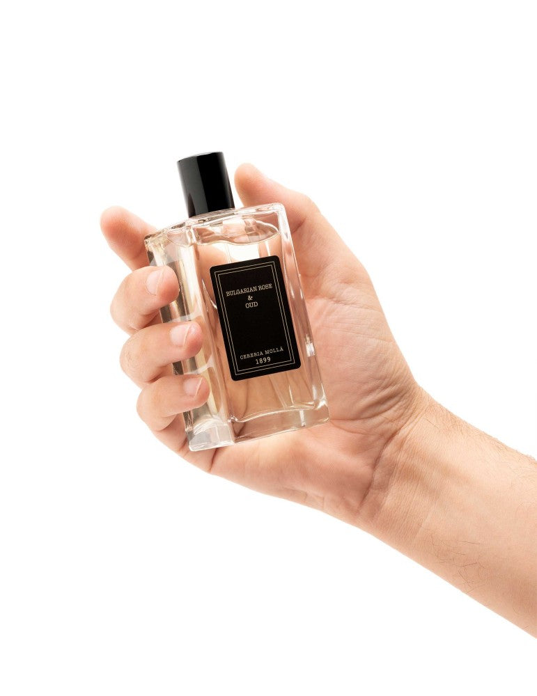 Cereria Mollá 1899 Bulgarian Rose & Oud – Rom- og kroppsspray, 100 ml