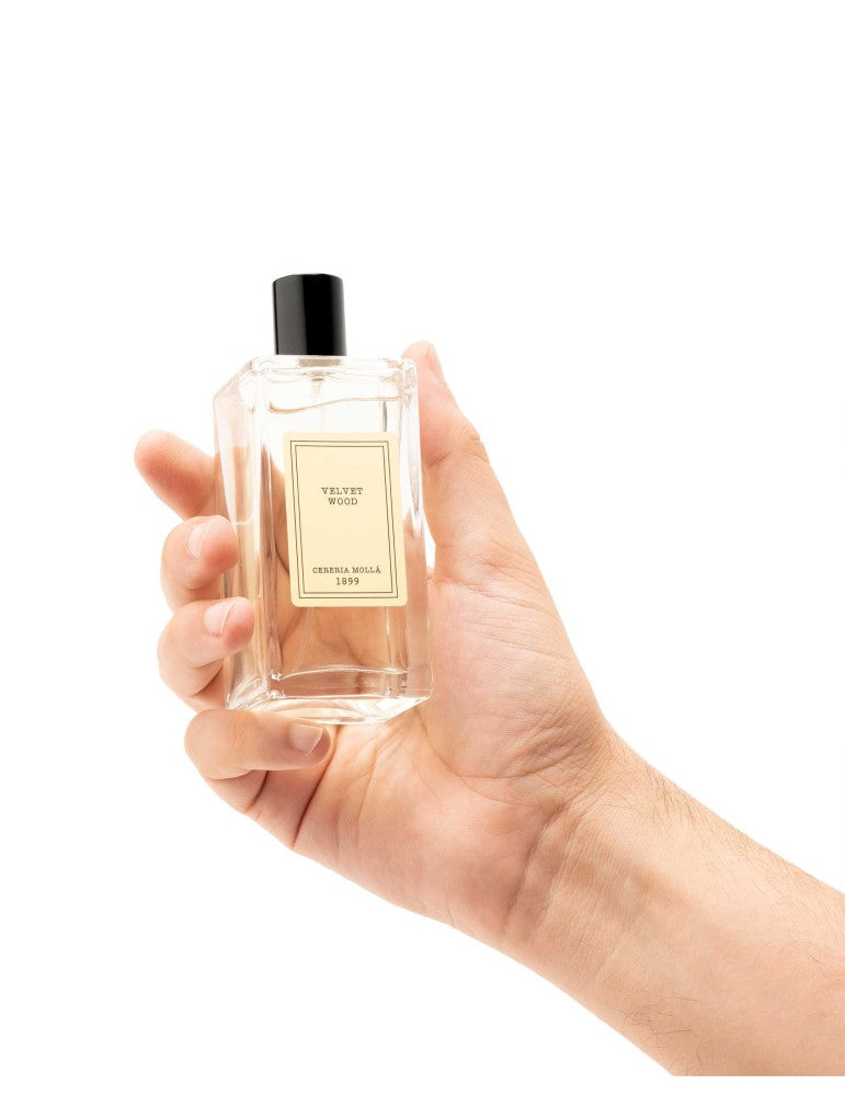 Cereria Mollá 1899 Velvet Wood – Rom- og kroppsspray, 100 ml